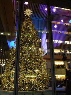 2007年丸ビルクリスマスツリー