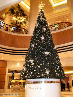 ホテル日航東京のクリスマスツリー2006