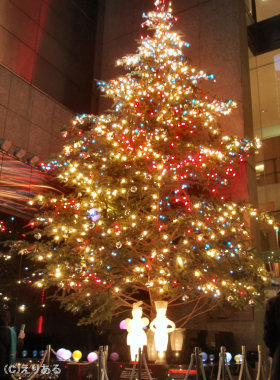 2006年のミキモトのクリスマスツリー