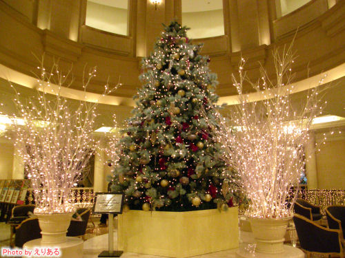 ホテル グランパシフィック　LE DAIBA のクリスマスツリー2008