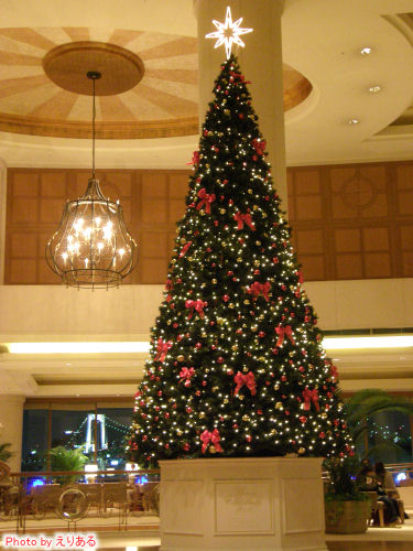 ホテル日航東京のクリスマスツリー2008