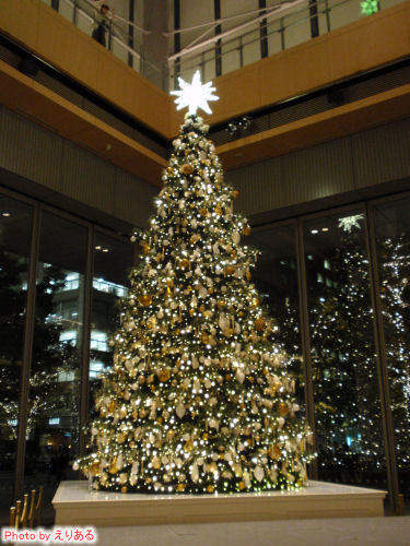2008年丸ビルクリスマスツリー
