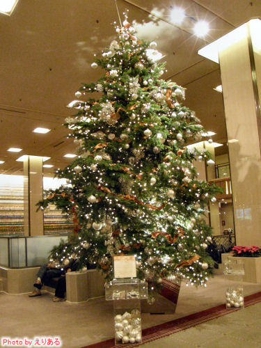 2008年帝国ホテルのクリスマスツリー
