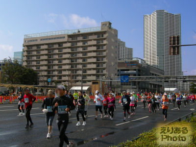 東京マラソン＠豊洲