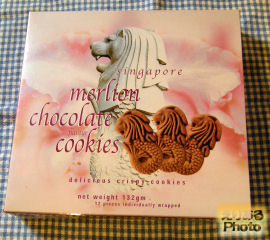 マーライオン・チョコレート・クッキー