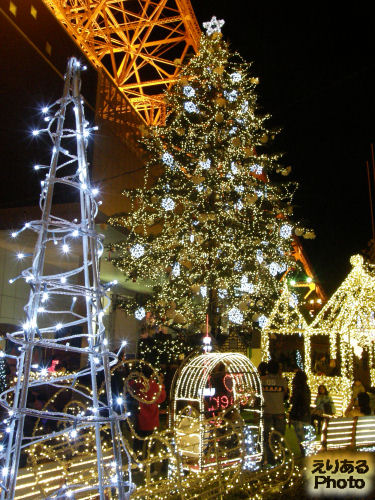 東京タワークリスマスイルミネーション2010