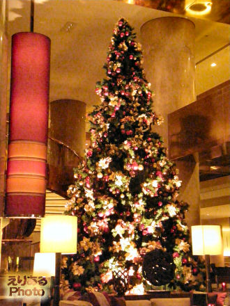 2010年ヒルトン東京のクリスマスツリー