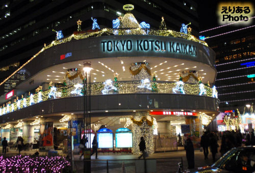 2010年東京交通会館クリスマスイルミネーション