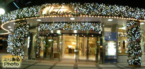 日比谷シャンテ クリスマスイルミネーション2010