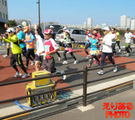 東京マラソン2011 40km地点