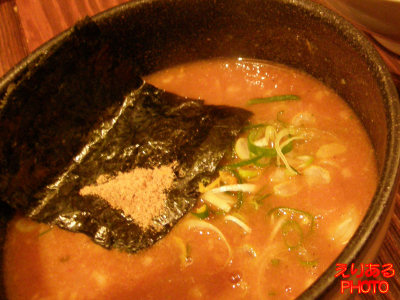 超濃厚魚介とんこつ辛つけ麺スープ