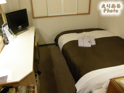 ホテル川六エルステージ 宿泊した部屋