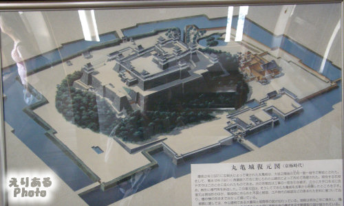 丸亀城　復元図