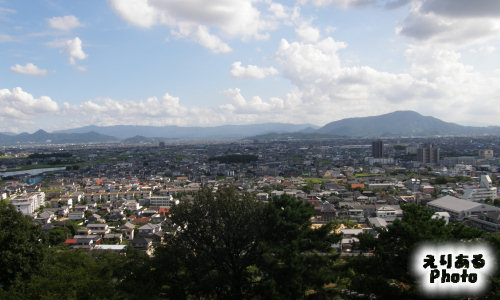 丸亀城本丸から見た風景
