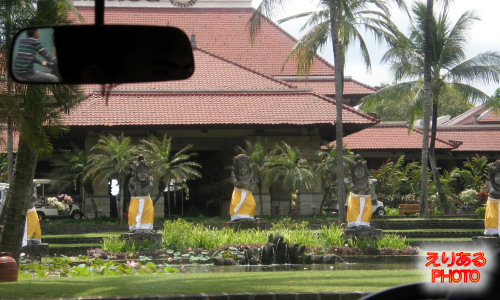 インドネシア・バリ島のリゾートホテルのひとつ