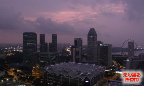 ７日目、シンガポールの朝