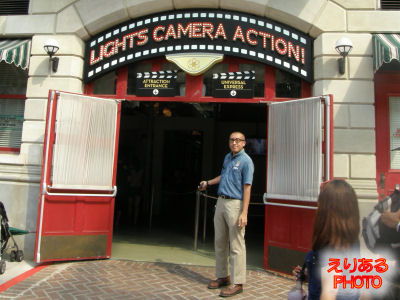 ライト！カメラ！アクション！！by スティーブン・スピルバーグ（Lights! Camera! Action!! Hosted by Steven Spielberg）＠ユニバーサル・スタジオ・シンガポール（Universal Studios Singapore）