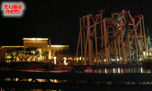 夜のユニバーサル・スタジオ・シンガポール（Universal Studios Singapore）