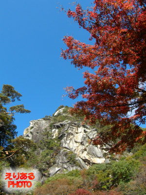 紅葉の御嶽昇仙峡