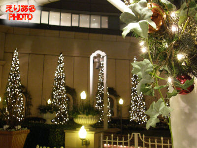 2011年ホテル日航東京のクリスマスイルミネーション