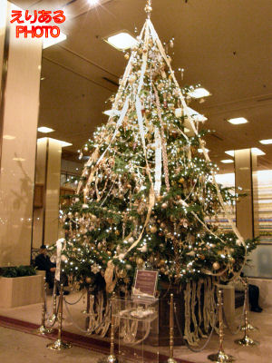 2011年帝国ホテルのクリスマスツリー＆イルミネーション
