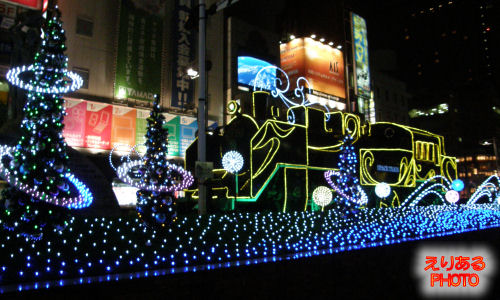 2011新橋クリスマスイルミネーション＠新橋駅前SL広場