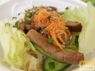 豚焼肉のブン・チャー＠Nha Viet Nam・ヴェトナム館