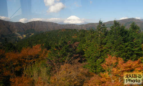 箱根ロープウェイからの風景・富士山