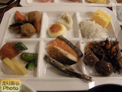 湯本富士屋ホテル 日本料理 姫沙羅 朝のブッフェ（バイキング）