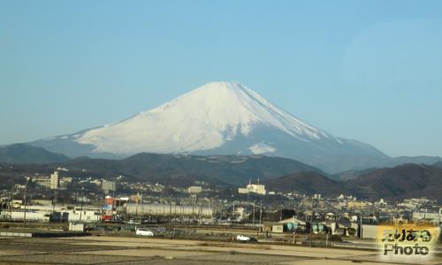 新幹線からみた富士山