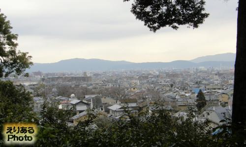 妙徳山 華厳寺　鈴虫寺からの風景