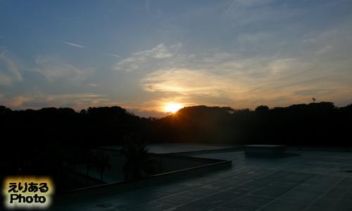 南房総富浦ロイヤルホテルから見た朝陽