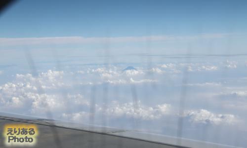 富士山～ベトナム航空機窓から