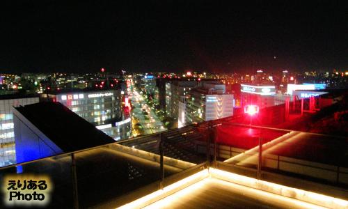 JR博多シティ　展望テラスからの風景