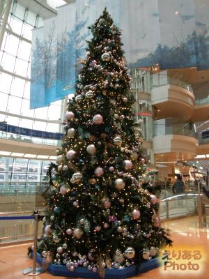 羽田空港のクリスマスツリー2015
