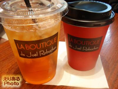 紅茶と珈琲＠LE CAFE LA BOUTIQUE de Joel Robuchon 丸の内ブリックスクエア店