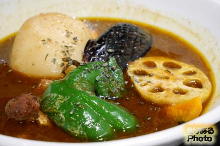 知床鶏のスープカレー＠北海道チューボー グランアージュ