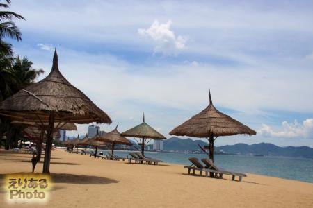 ベトナム・ニャチャンのビーチ