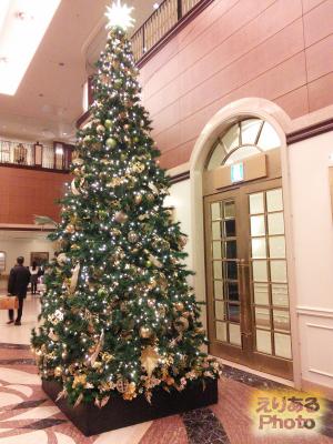 2016年の第一ホテル東京のクリスマスツリー