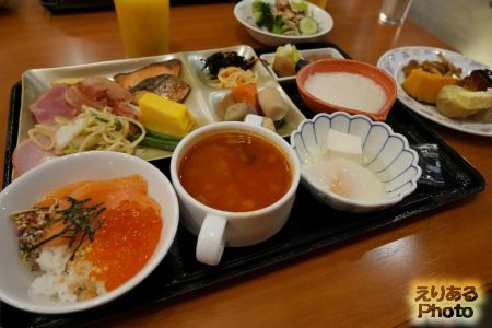 ニューオータニイン札幌 ランデブーラウンジ 朝食ビュッフェ