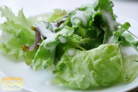 ランチセット 野菜サラダ