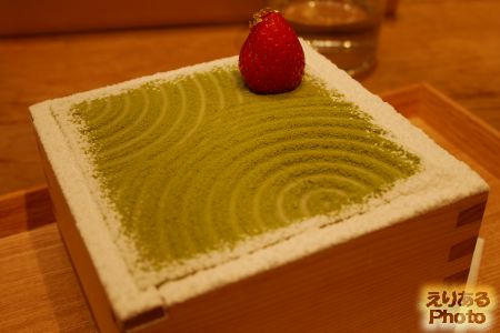 茶房パフェ-日本庭園風-