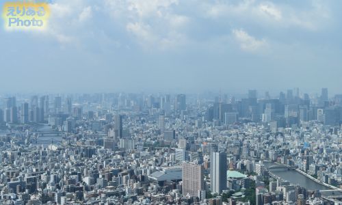 東京スカイツリー　天望デッキからの風景