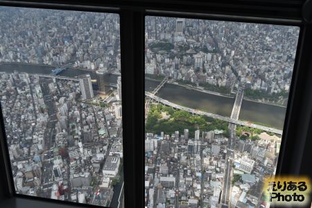 東京スカイツリー　天望回廊からの風景