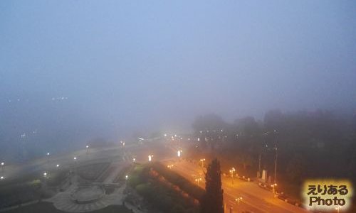 ナイアガラ　霧の朝