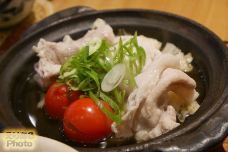 あっさり漬白菜とラブレ糖漬白菜の豚肉常夜鍋＠西利 新大阪店