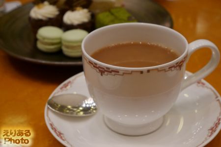 抹茶とともに楽しむアフタヌーンティー@帝国ホテル ランデブーラウンジ・バー