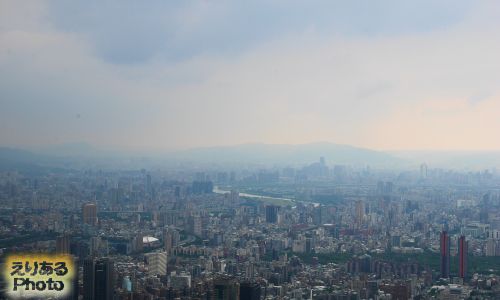 台北101 屋外展望台からの風景