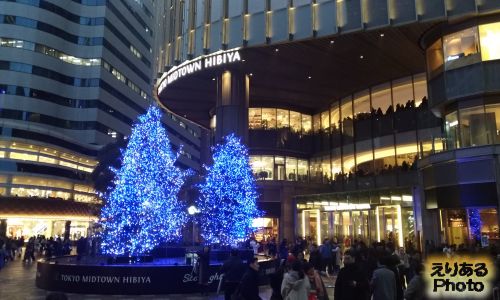 東京ミッドタウン日比谷のクリスマスイルミネーション2018