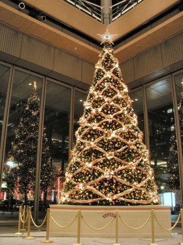 2005年丸ビルクリスマスツリー